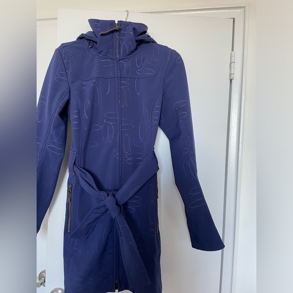 Lole Coat. Size XS. Blue. Detachable Hood - Picture 1 of 6